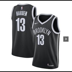 Youth Brooklyn Nets Nike Harden Swingman Jersey